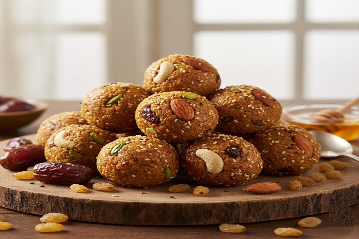 Dry Fruits Laddoo: सर्दियों में ऊर्जा से भरपूर स्वादिष्ट हेल्दी लड्डू बनाएं