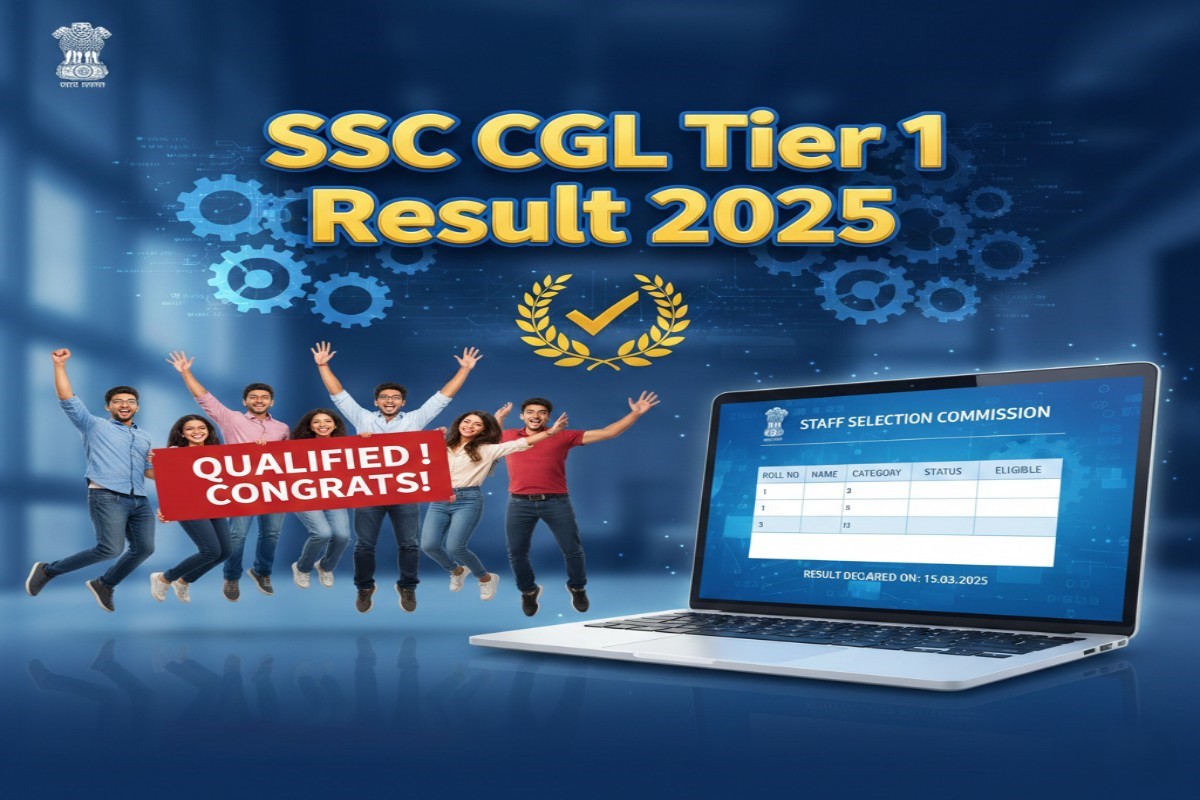 SSC CGL 2025 Result: Tier 1 का रिजल्ट जारी होने वाला, ऐसे करें चेक
